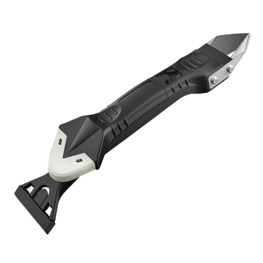 Outil de calfeutrage et de grattage multi-matériaux