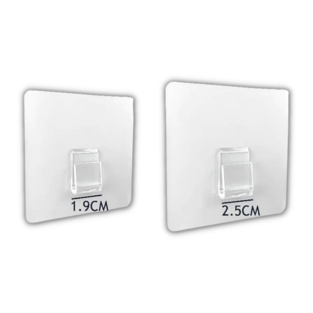 Lot de crochets muraux adhésifs