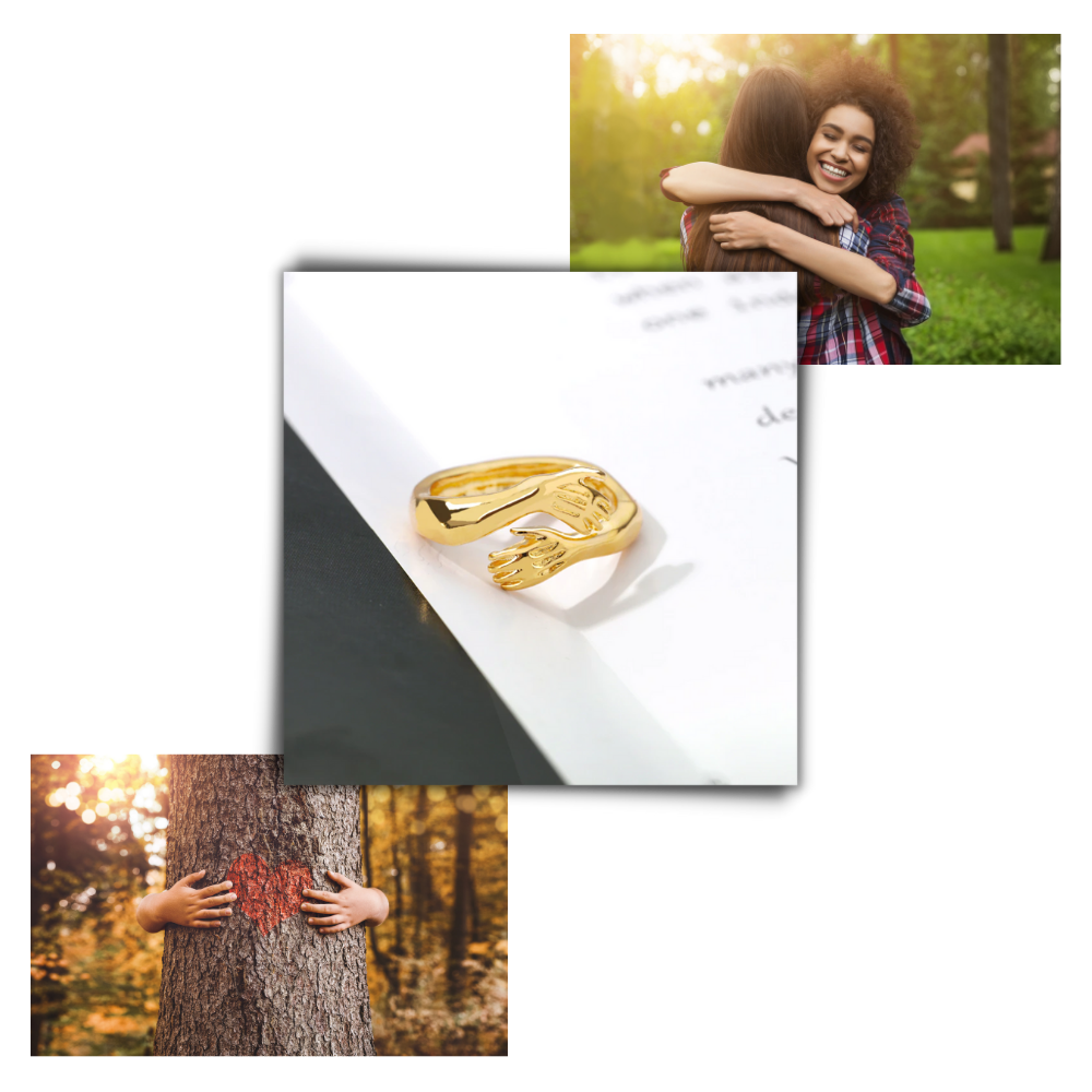 Bague de câlin créative