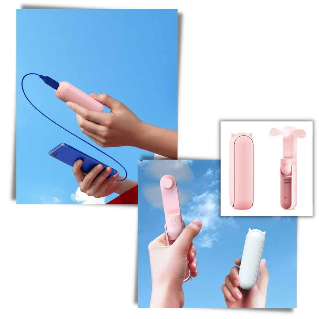 Mini ventilateur portable avec USB