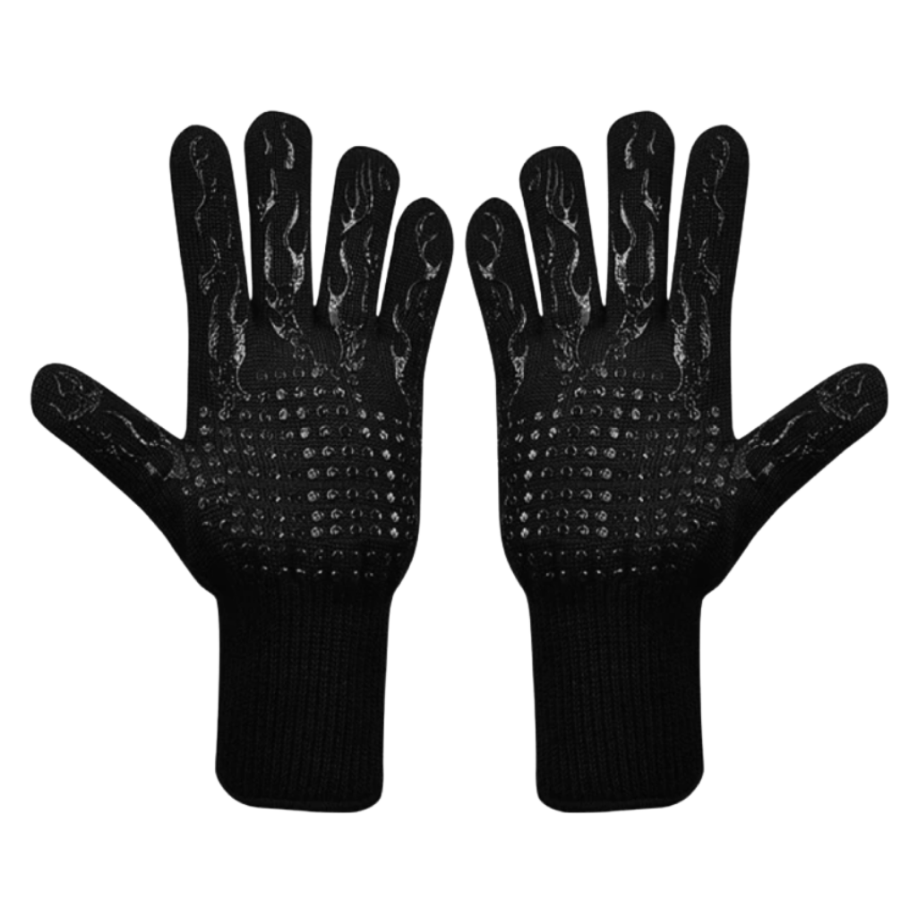 Gants pour barbecue résistant à la chaleur (1 paire)