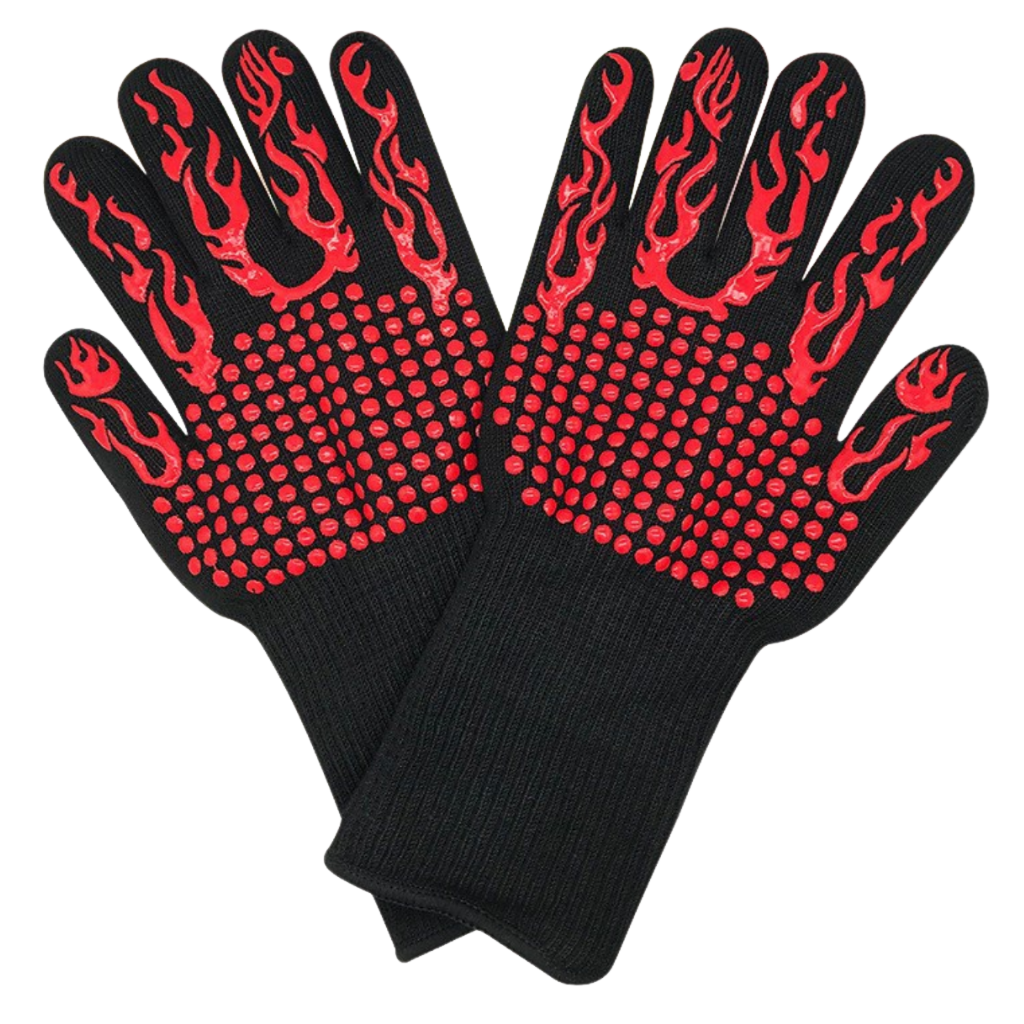 Gants pour barbecue résistant à la chaleur (1 paire)