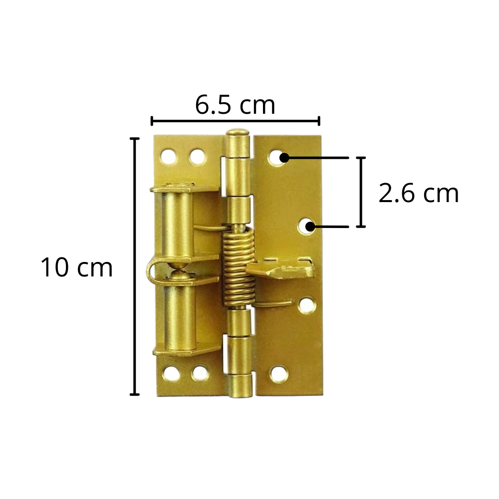 Charnière de porte polyvalente à fermeture douce