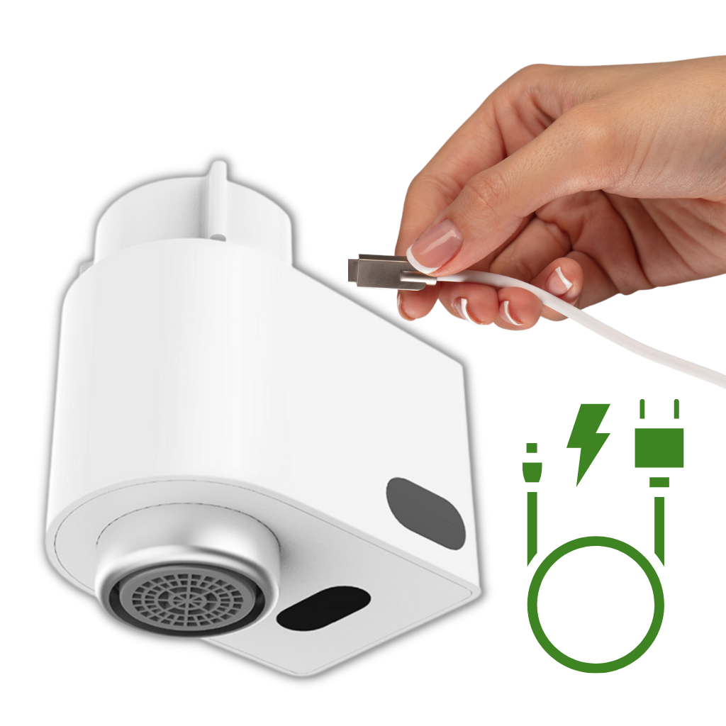 Robinet économiseur d'eau à induction