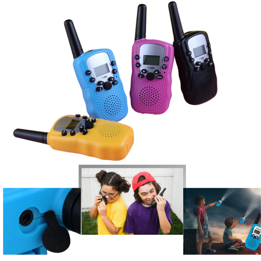 Talkies-walkies pour enfants (une paire)