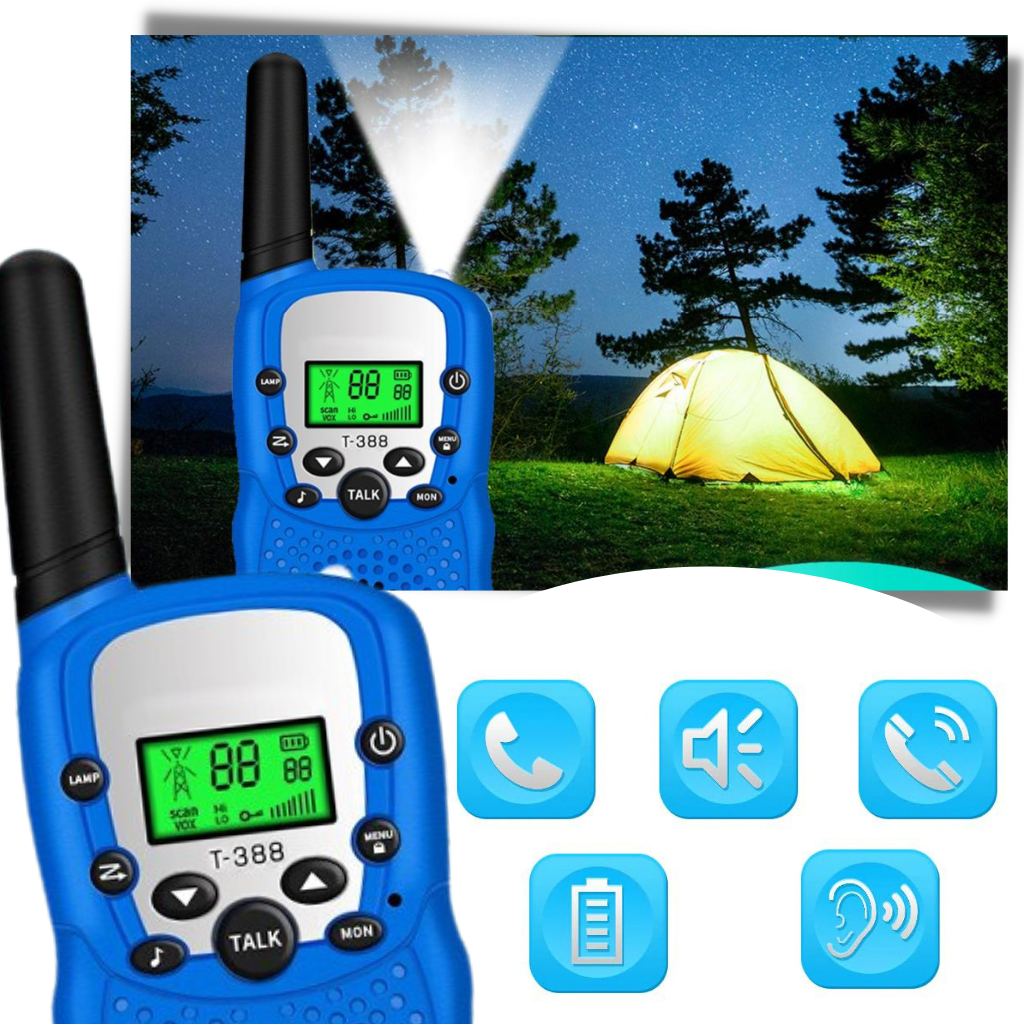 Talkies-walkies pour enfants (une paire)