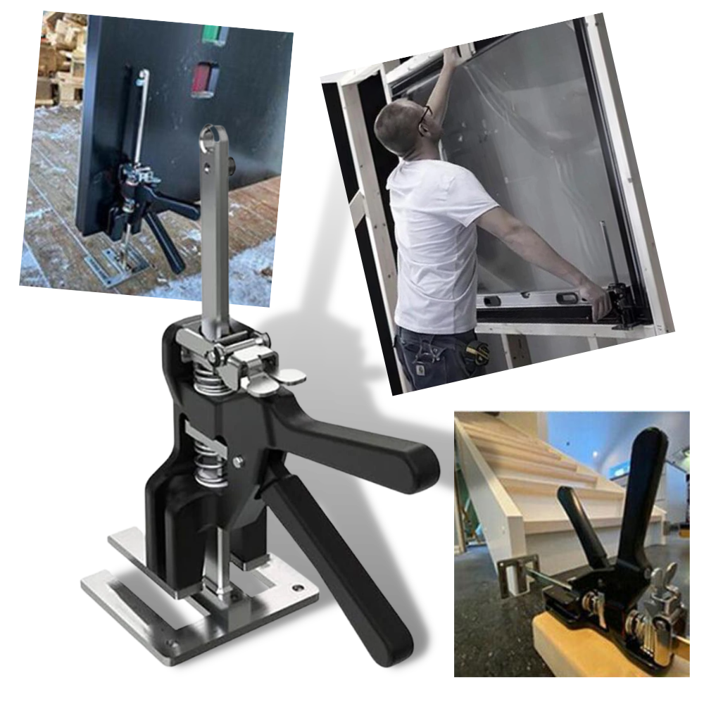 Cric de porte à économie de main-d'œuvre