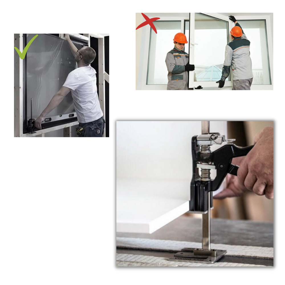 Cric de porte à économie de main-d'œuvre