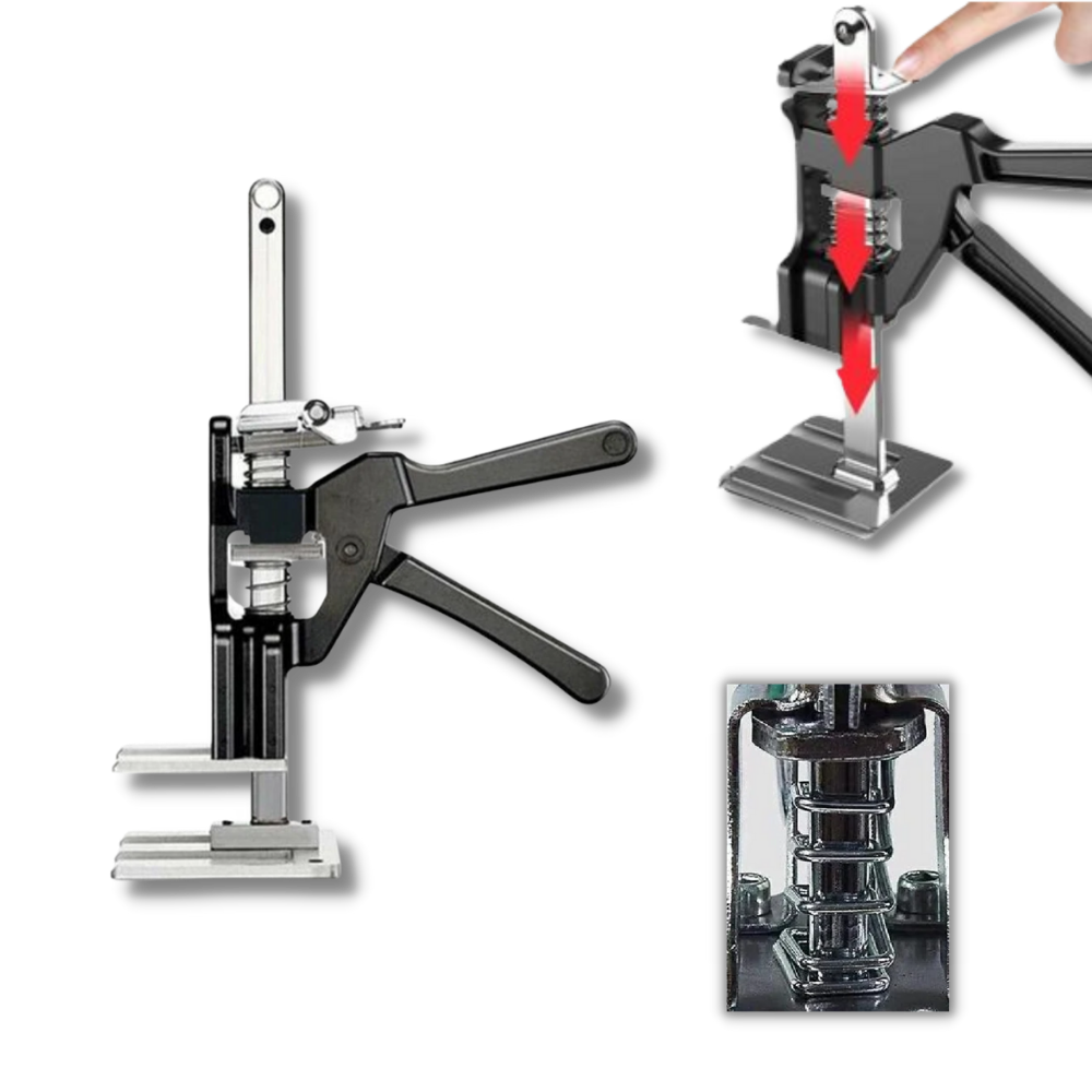 Cric de porte à économie de main-d'œuvre