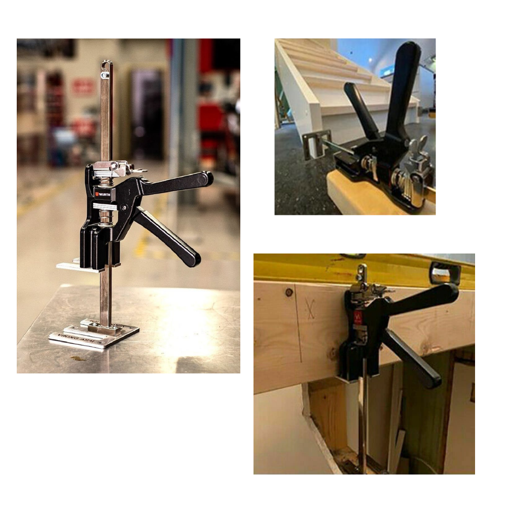 Cric de porte à économie de main-d'œuvre