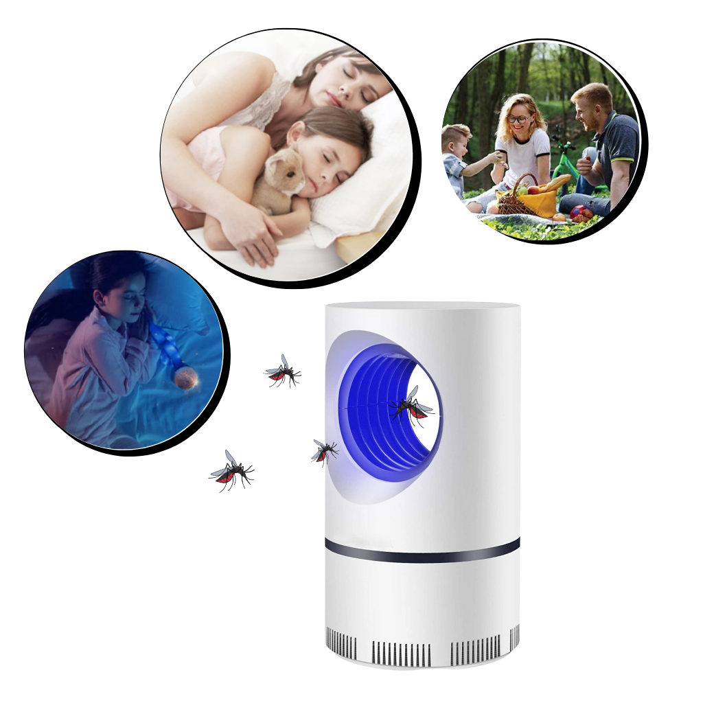 Lampe LED anti moustique