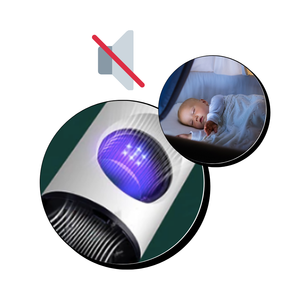 Lampe LED anti moustique