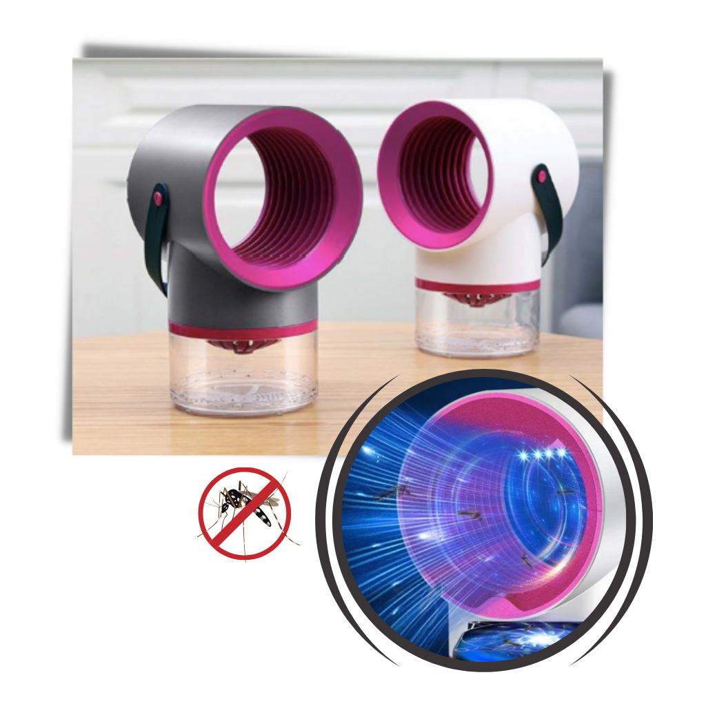 Lampe LED anti moustiques portable