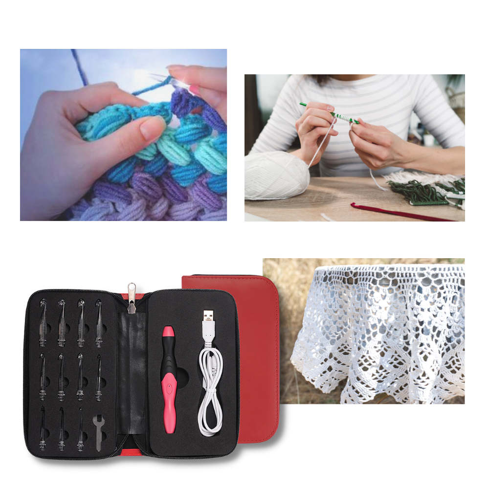 Ensemble de crochets ergonomiques à LED