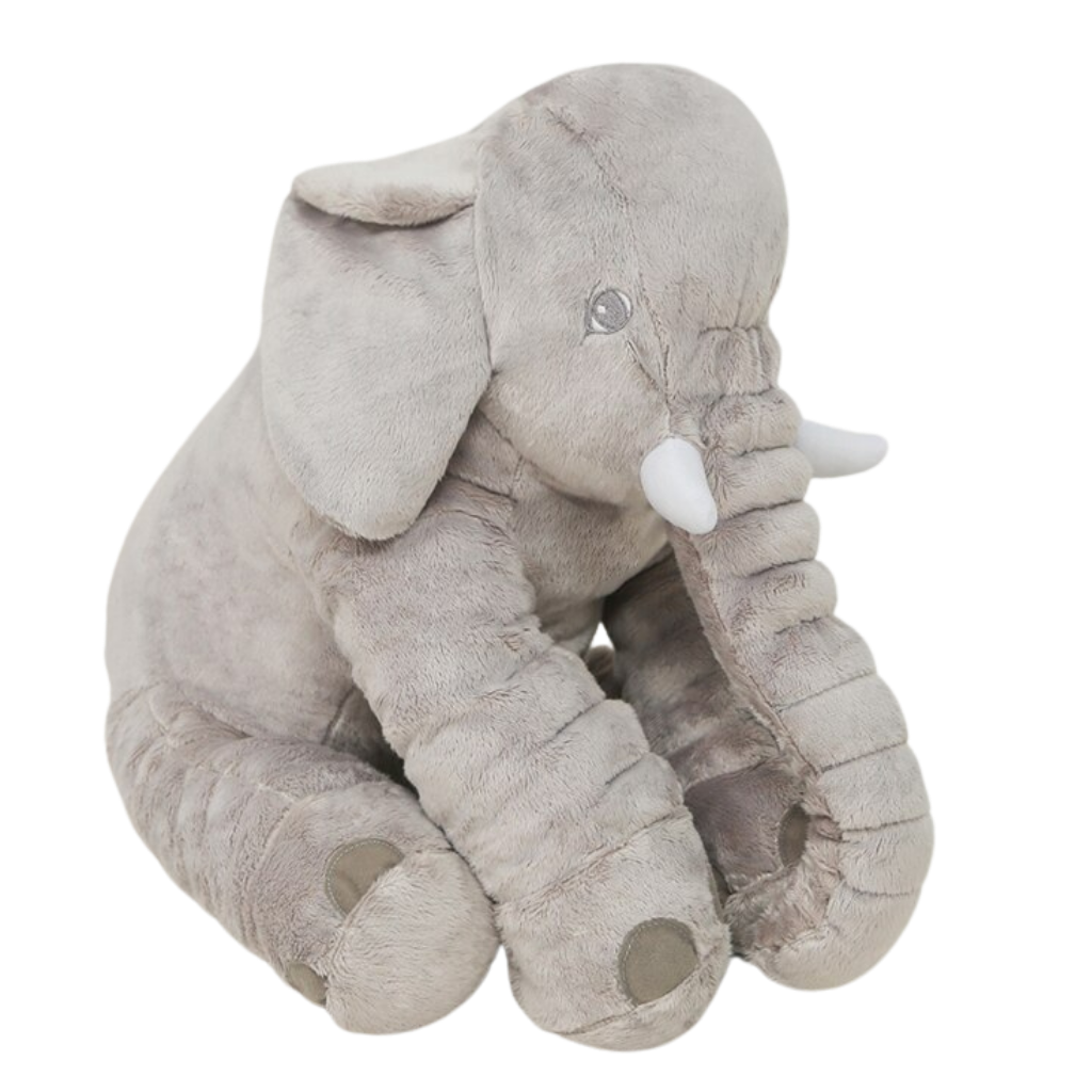 Grande éléphant en peluche
