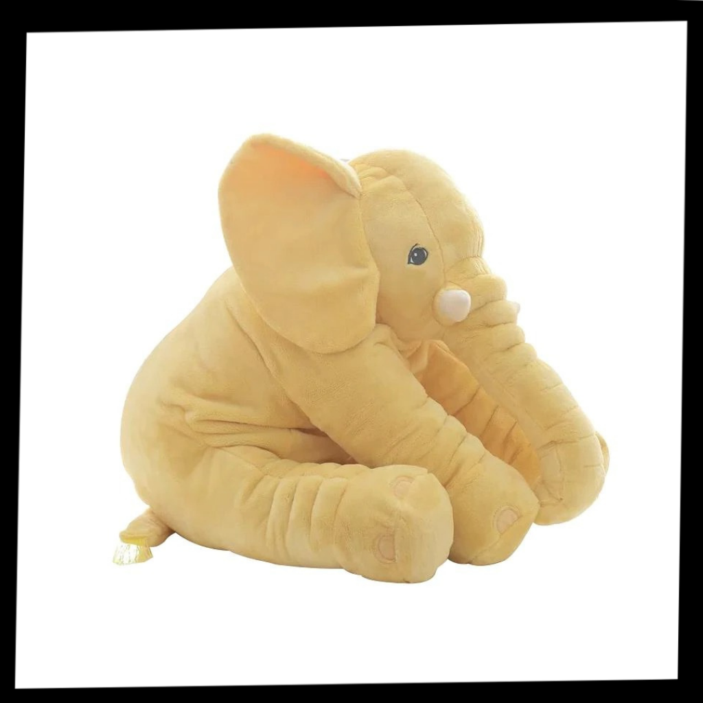 Grande éléphant en peluche