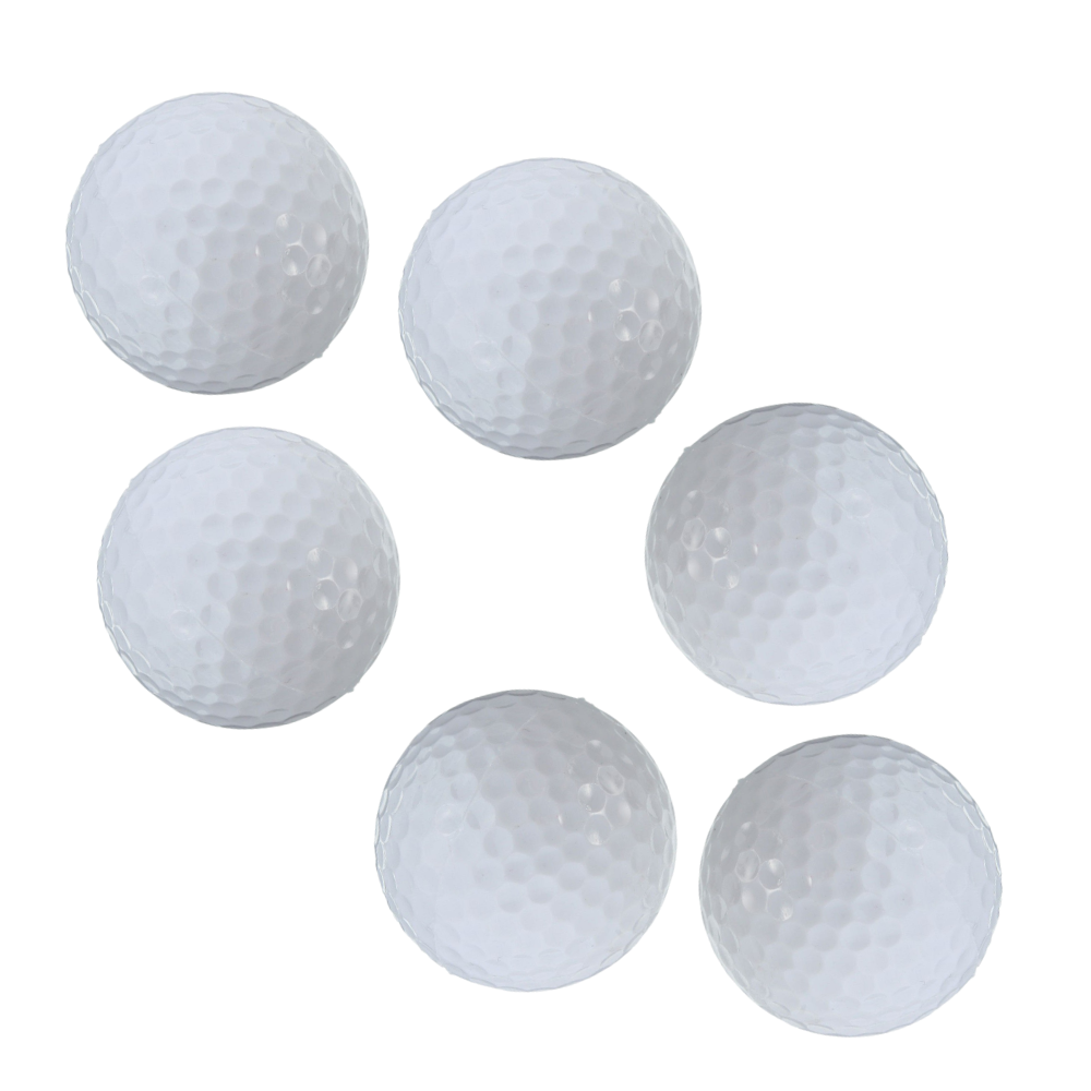 Lot de 6 balles de golf lumineuses à LED