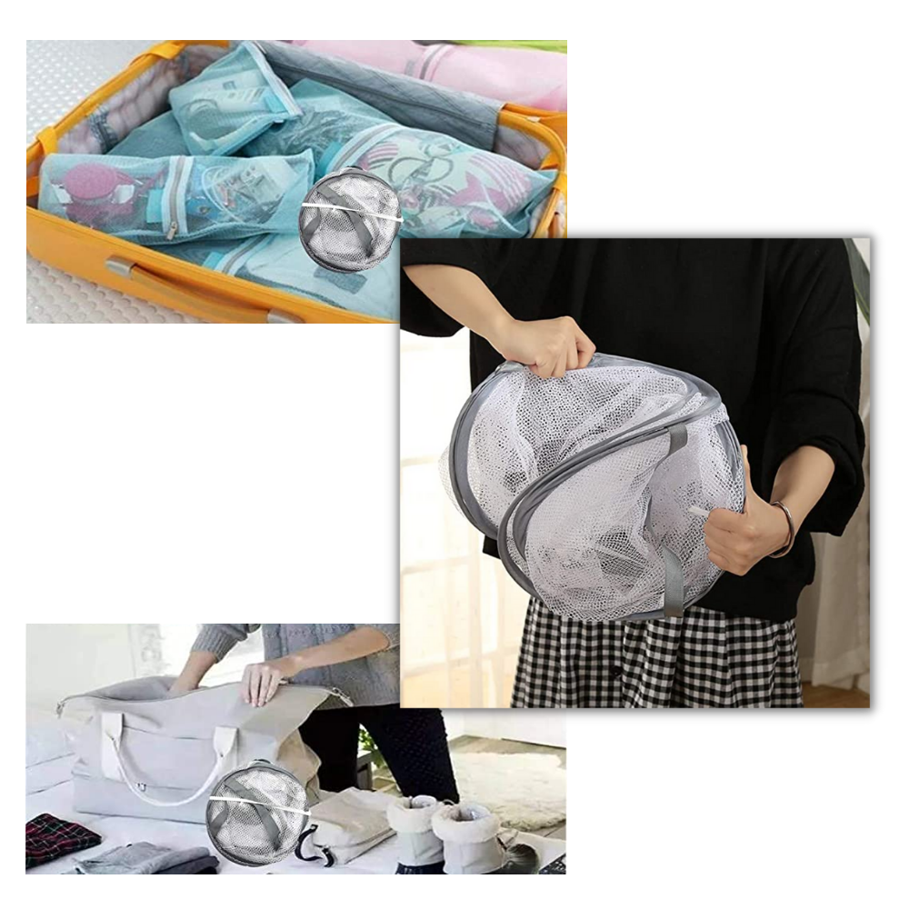 Séchoir en maille suspendu pour vêtements