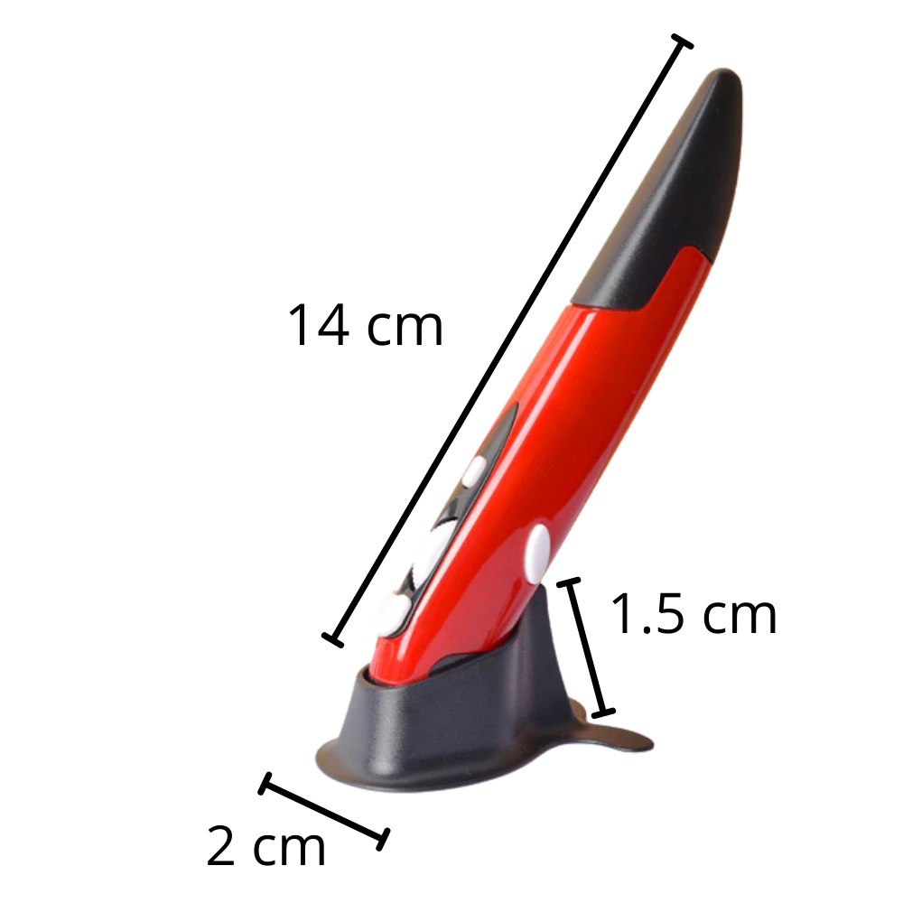 Souris sans fil en forme de stylo