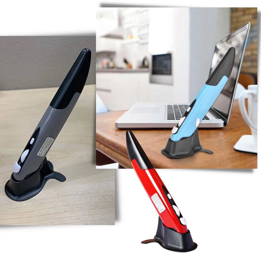 Souris sans fil en forme de stylo