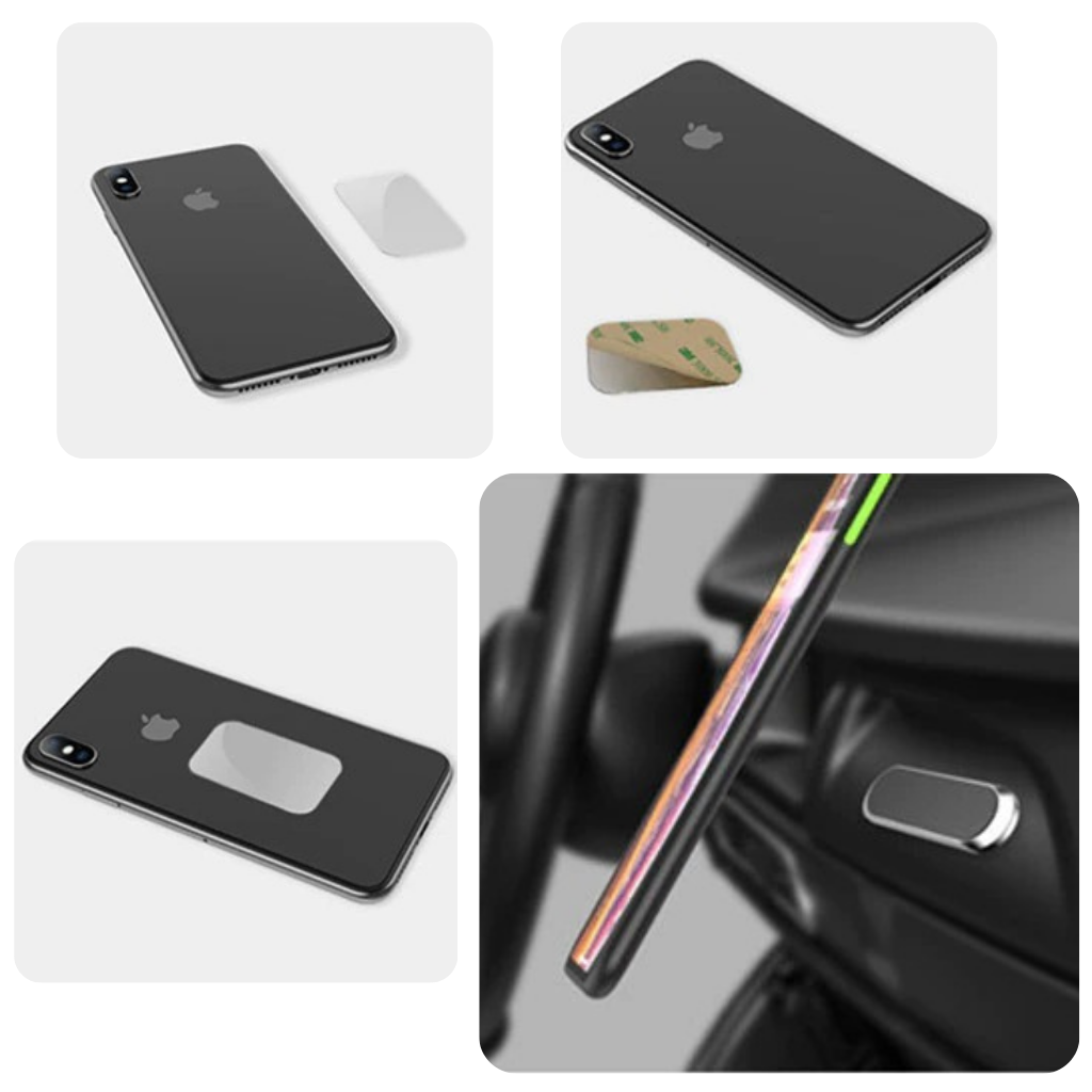 Mini support magnétique pour téléphone