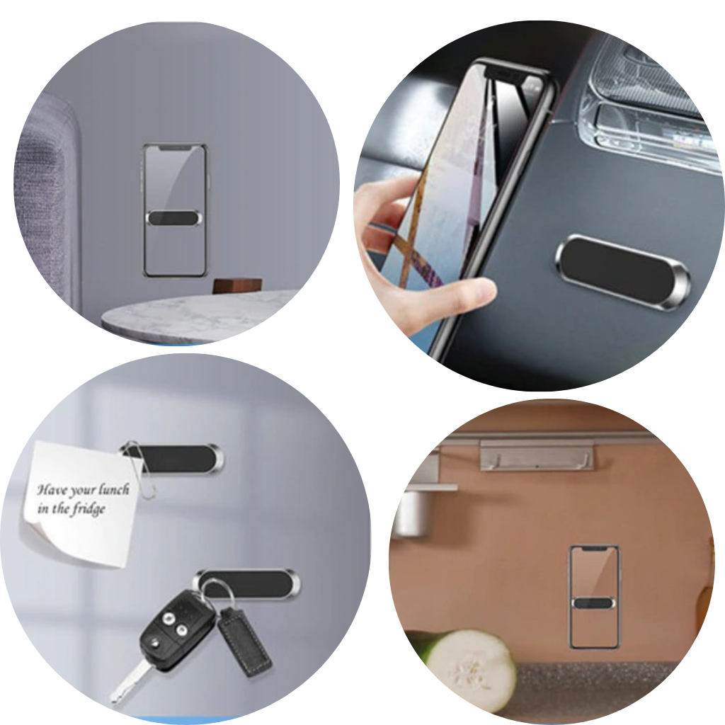 Mini support magnétique pour téléphone
