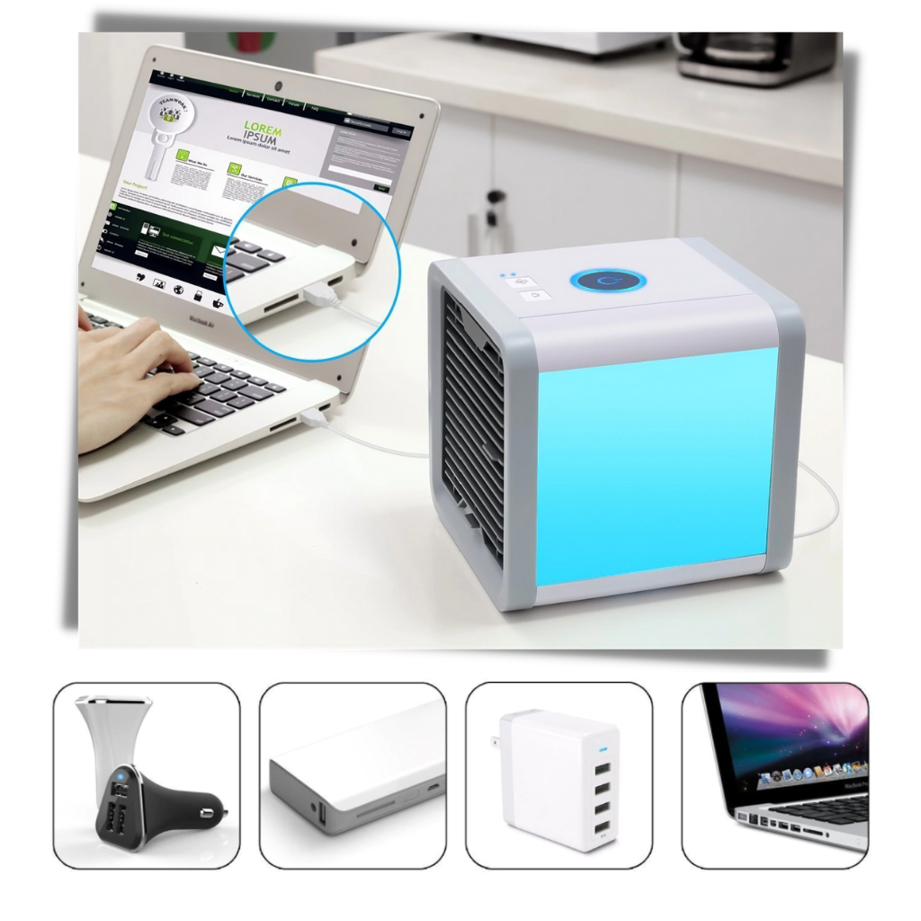 Mini climatiseur USB