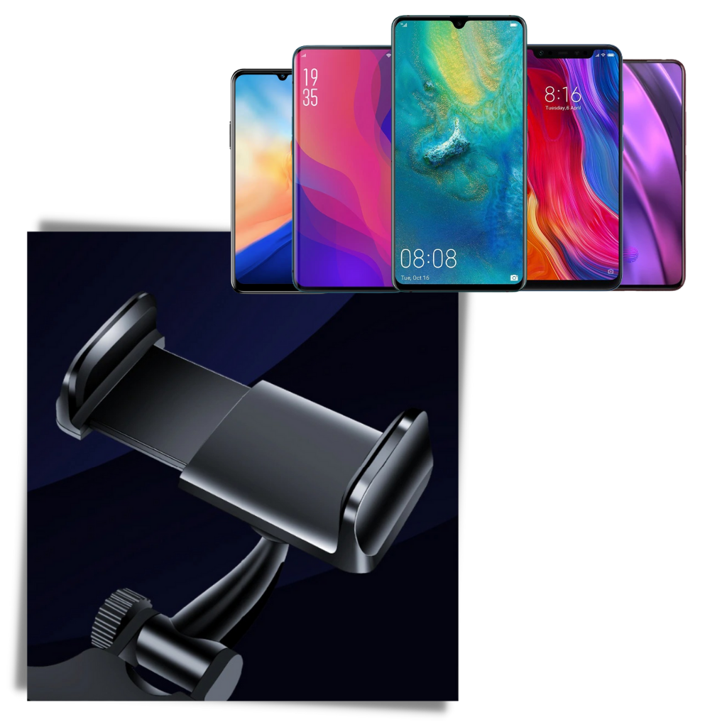 Support de téléphone pour rétroviseur de voiture