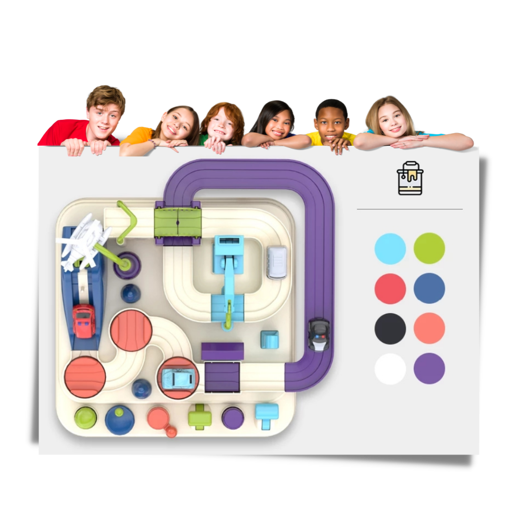 Jouet de piste mécanique pour enfants