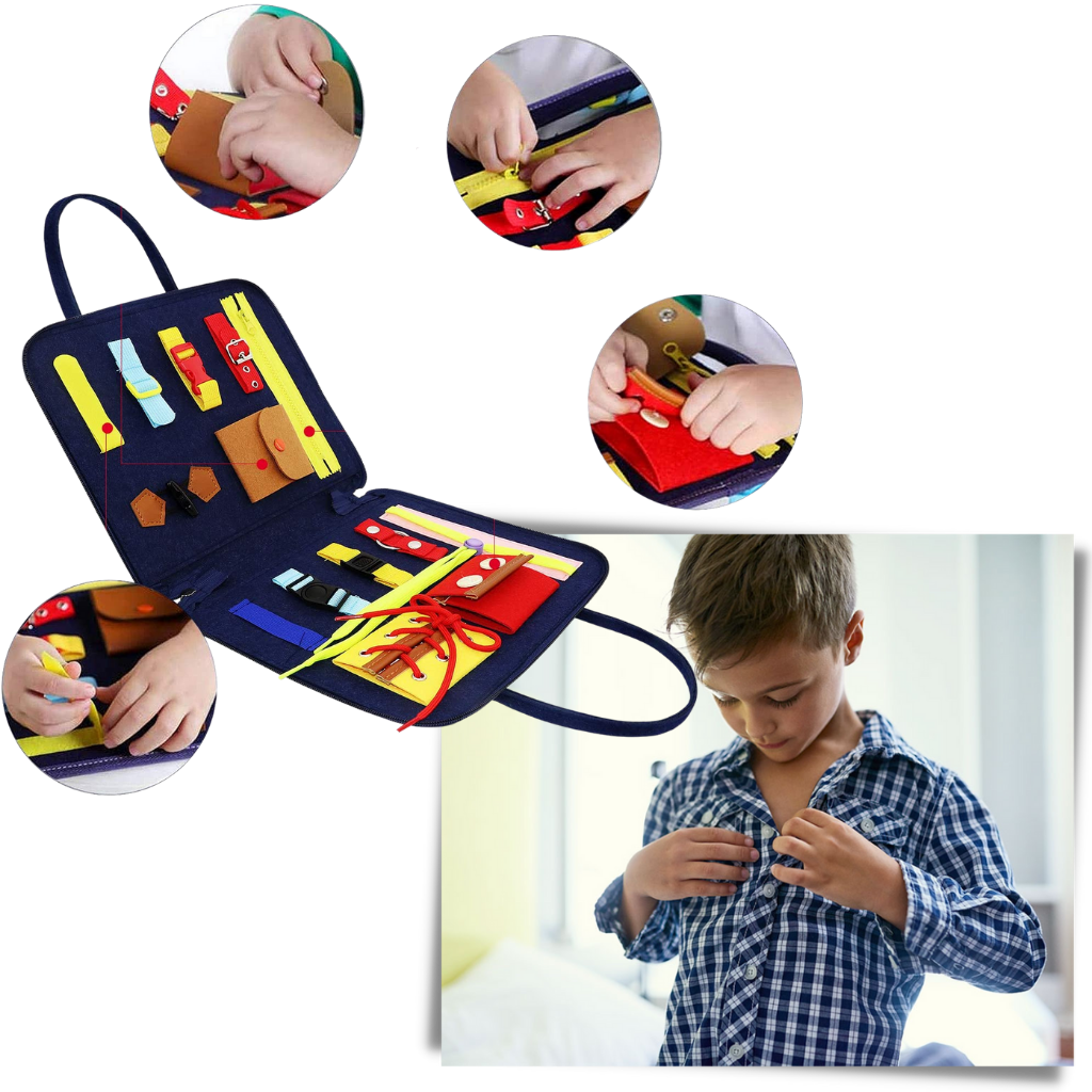 Valise de dextérité Montessori