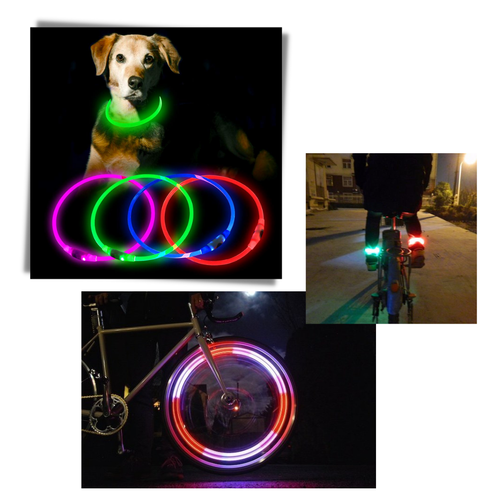 Fil LED néon coloré