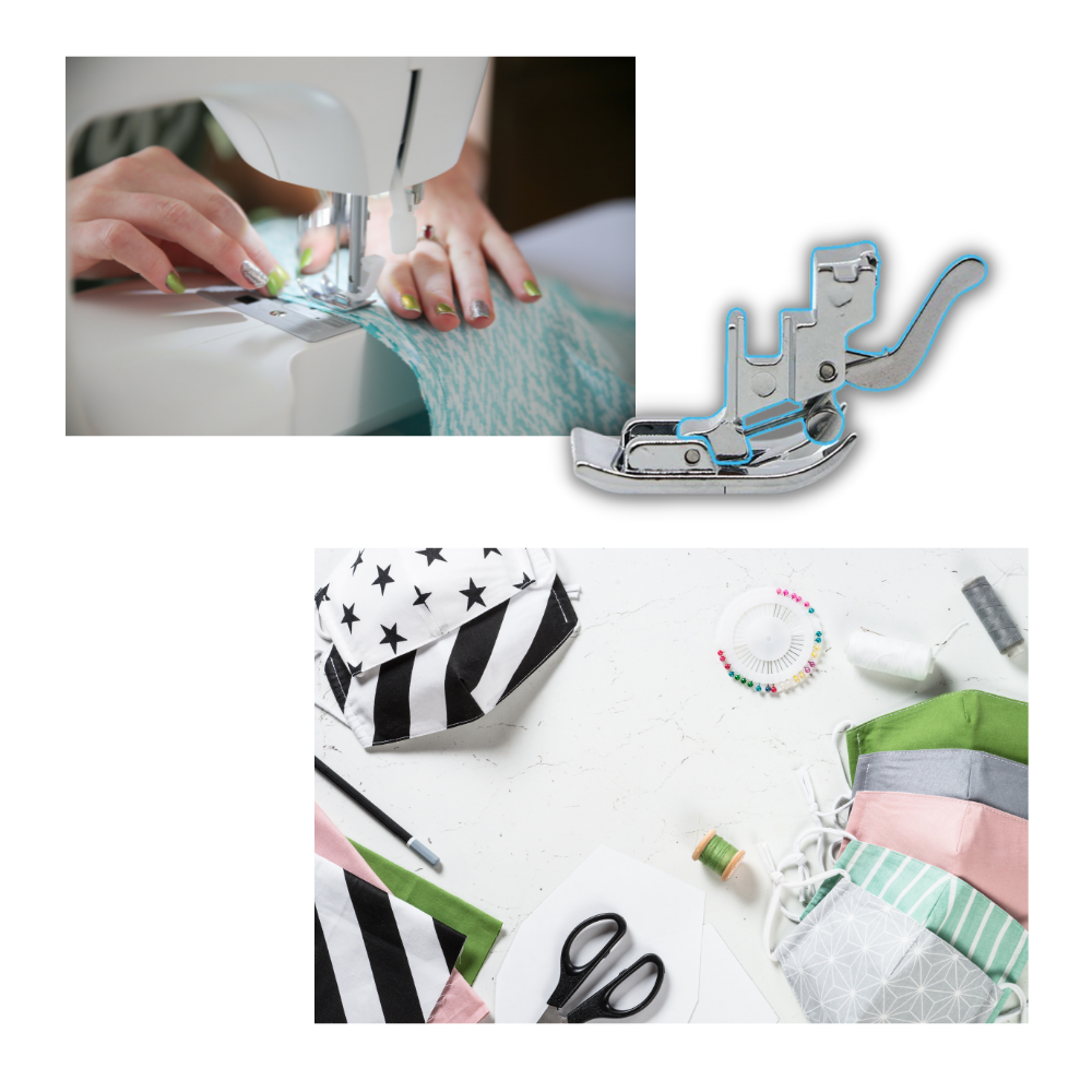 Lot de 32/42 pieds-de-biche pour machine à coudre