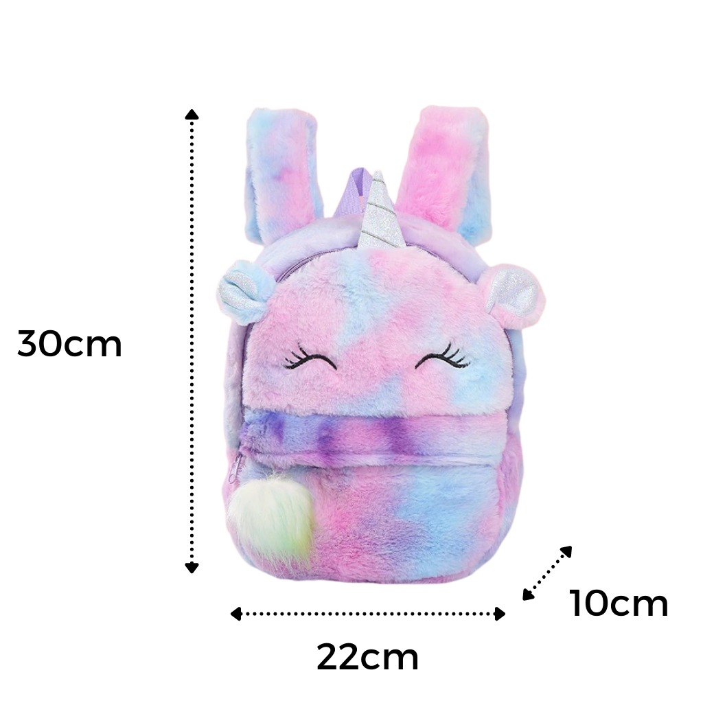 Sac à dos de Licorne en peluche pour filles