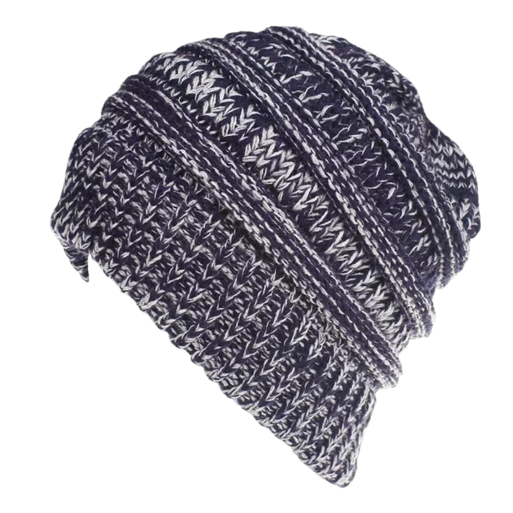 Bonnet à trou pour queue de cheval et chignon