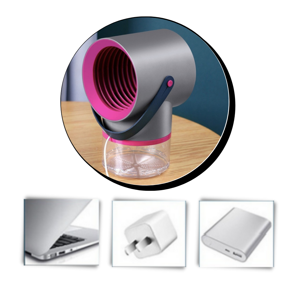 Lampe LED anti moustiques portable