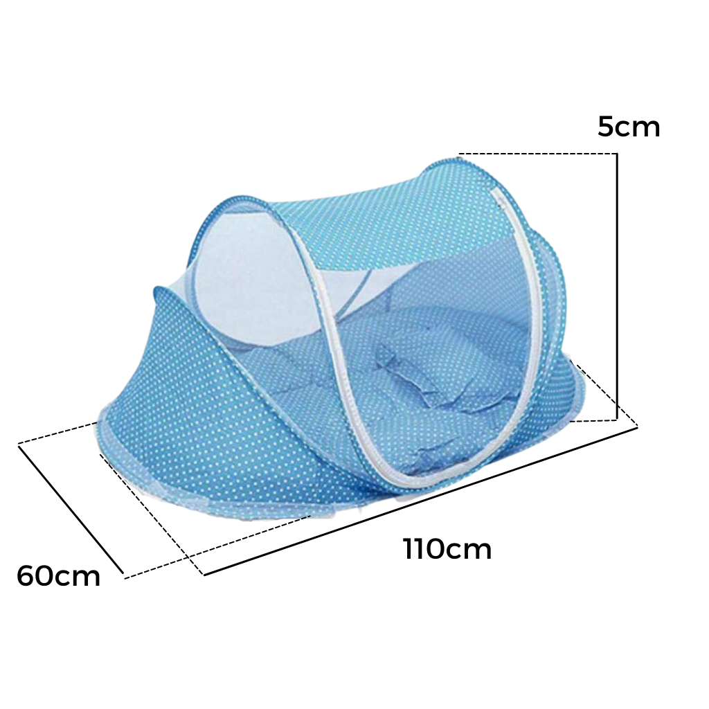 Lit anti-moustique portable pour bébé