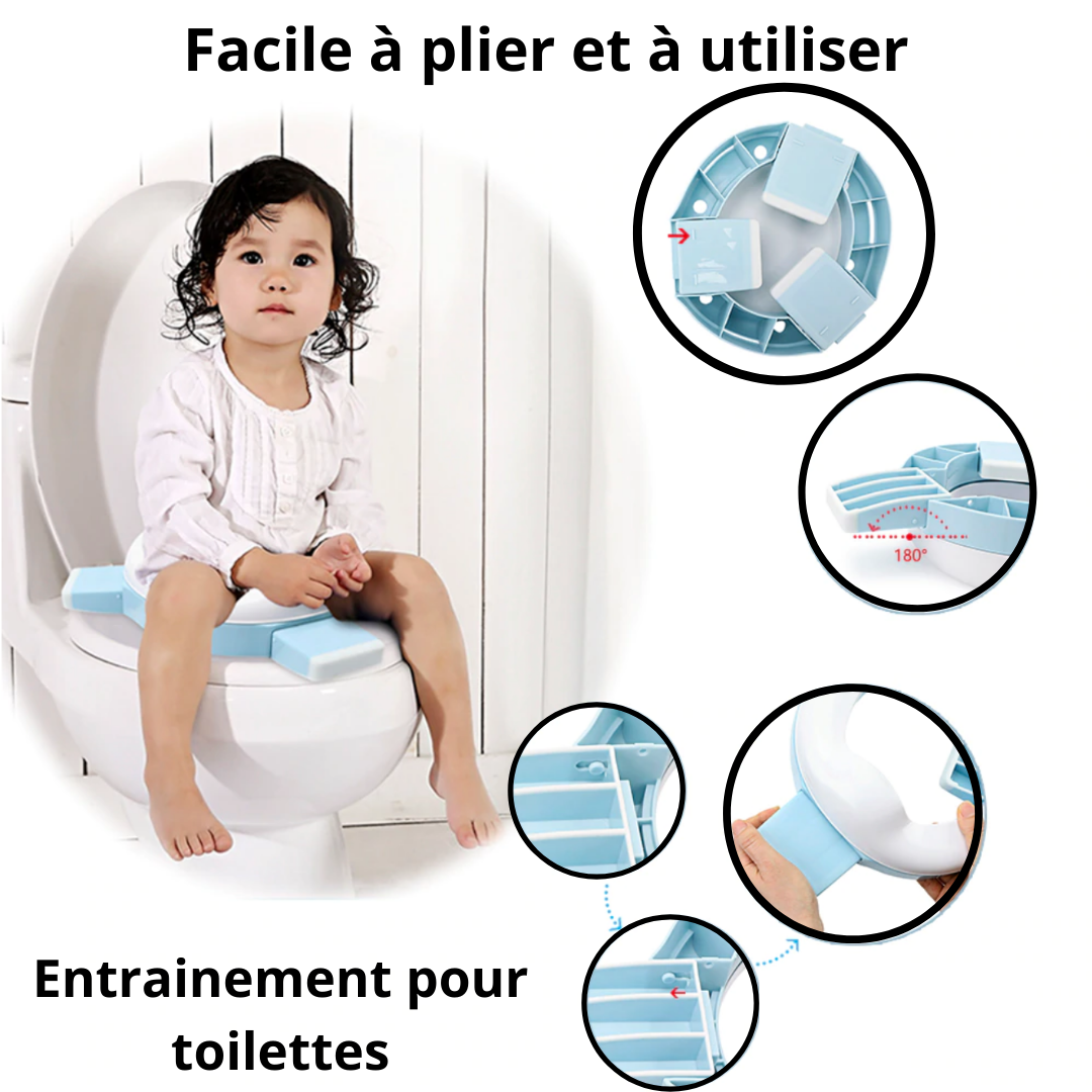 Pot pliable 3 en 1 pour les tout-petits