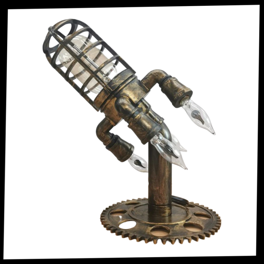 Lampe LED en forme de fusée