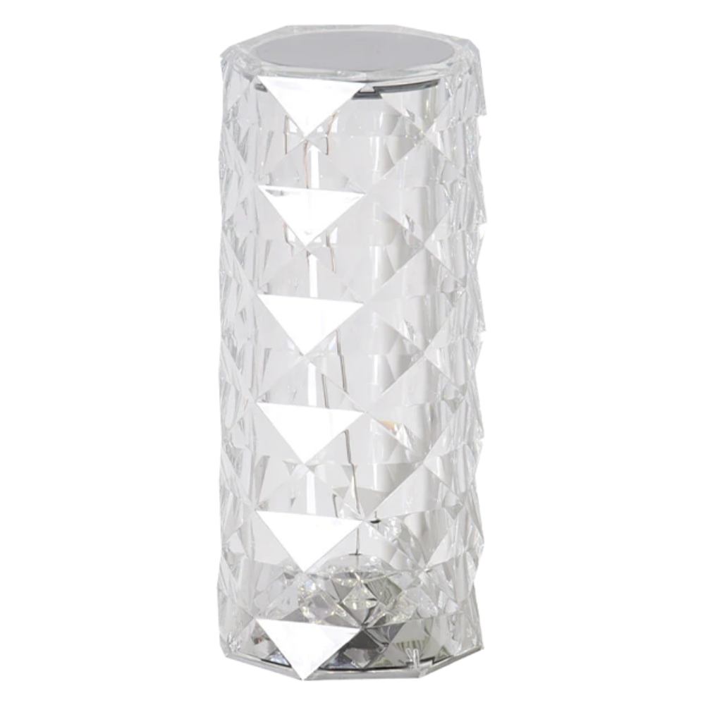 Lampe de luxe en cristal pour table