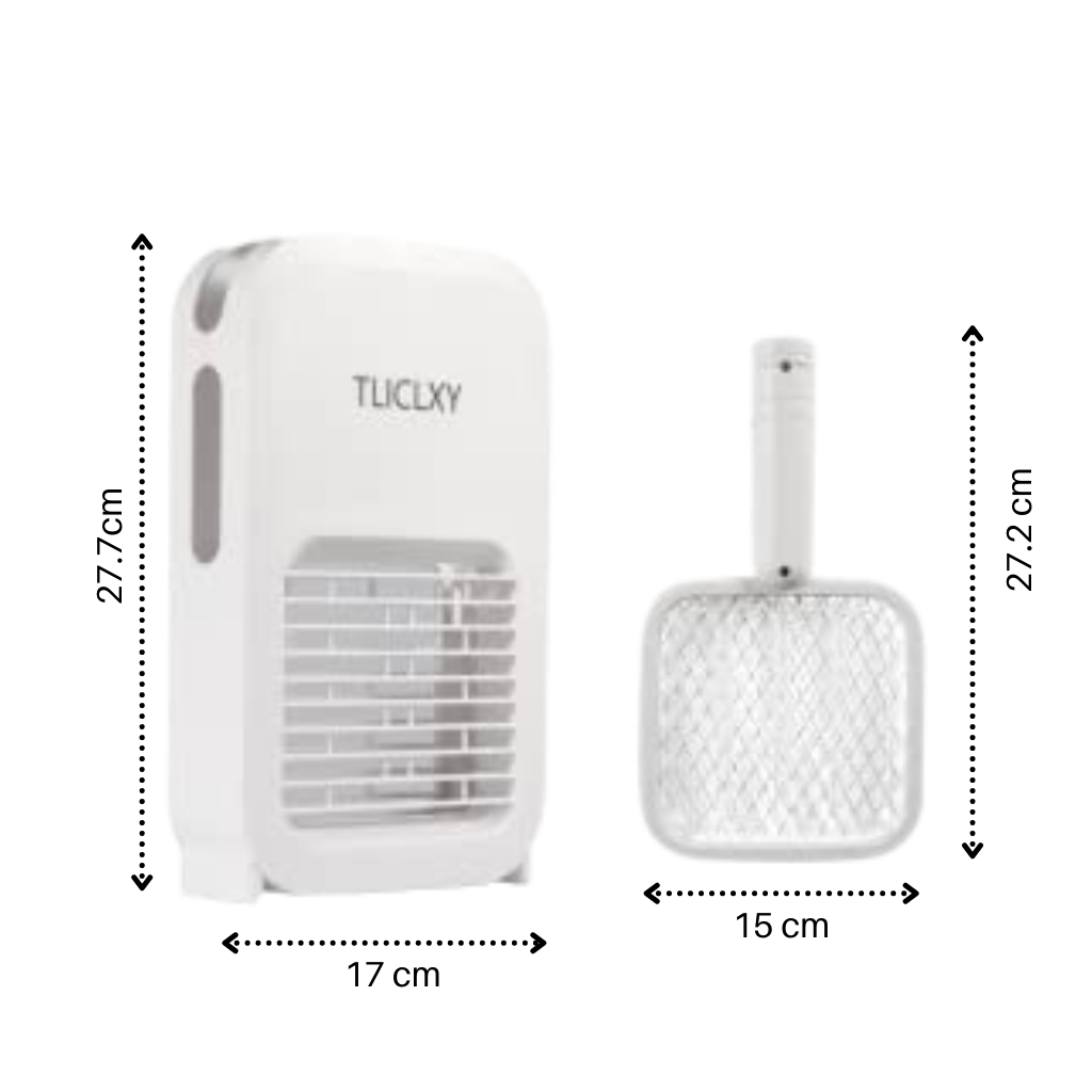 Lampe raquette électrique anti moustique rechargeable