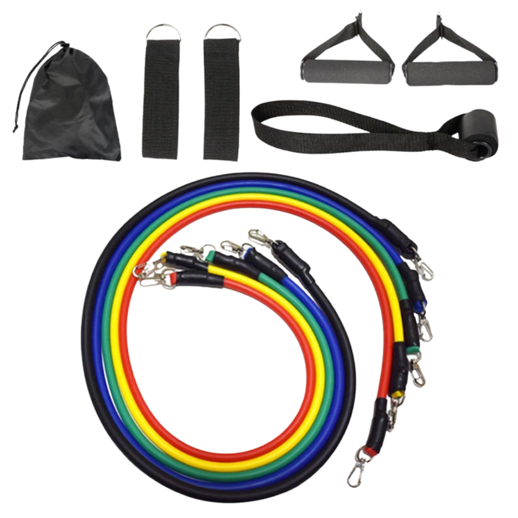 Jeu complet de bandes de résistance (11 pièces)