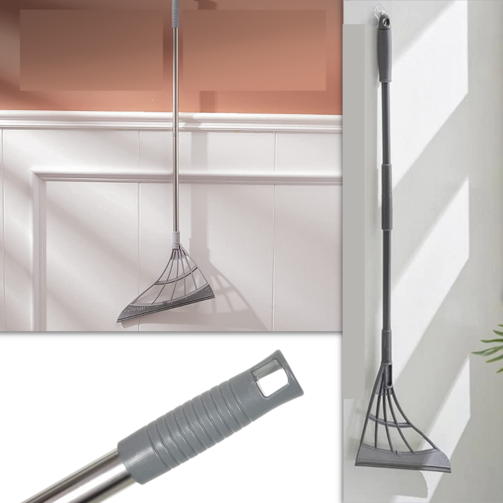 Balai télescopique en caoutchouc