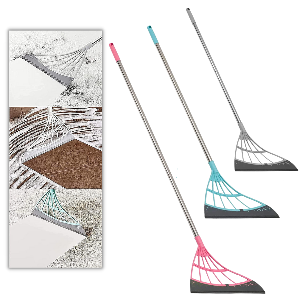 Balai télescopique en caoutchouc