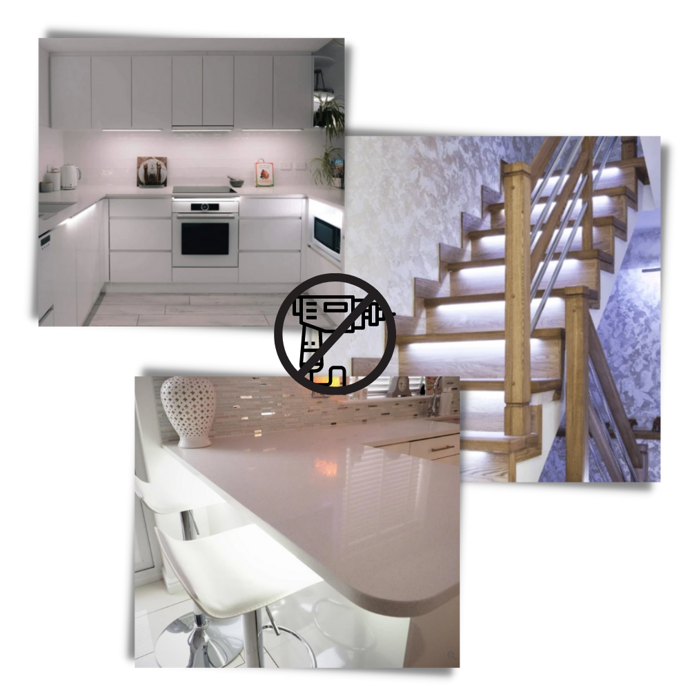 Lumière LED magnétique à détecteur de mouvement