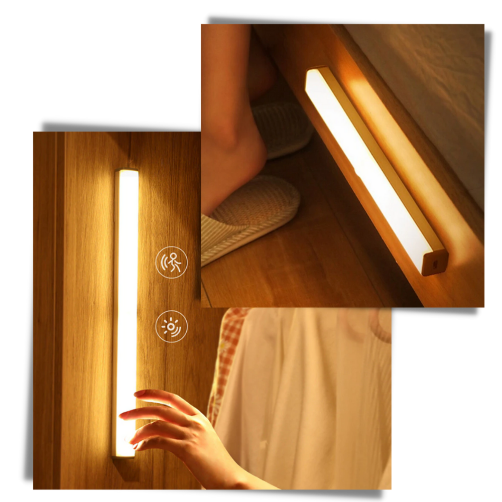 Lumière LED magnétique à détecteur de mouvement