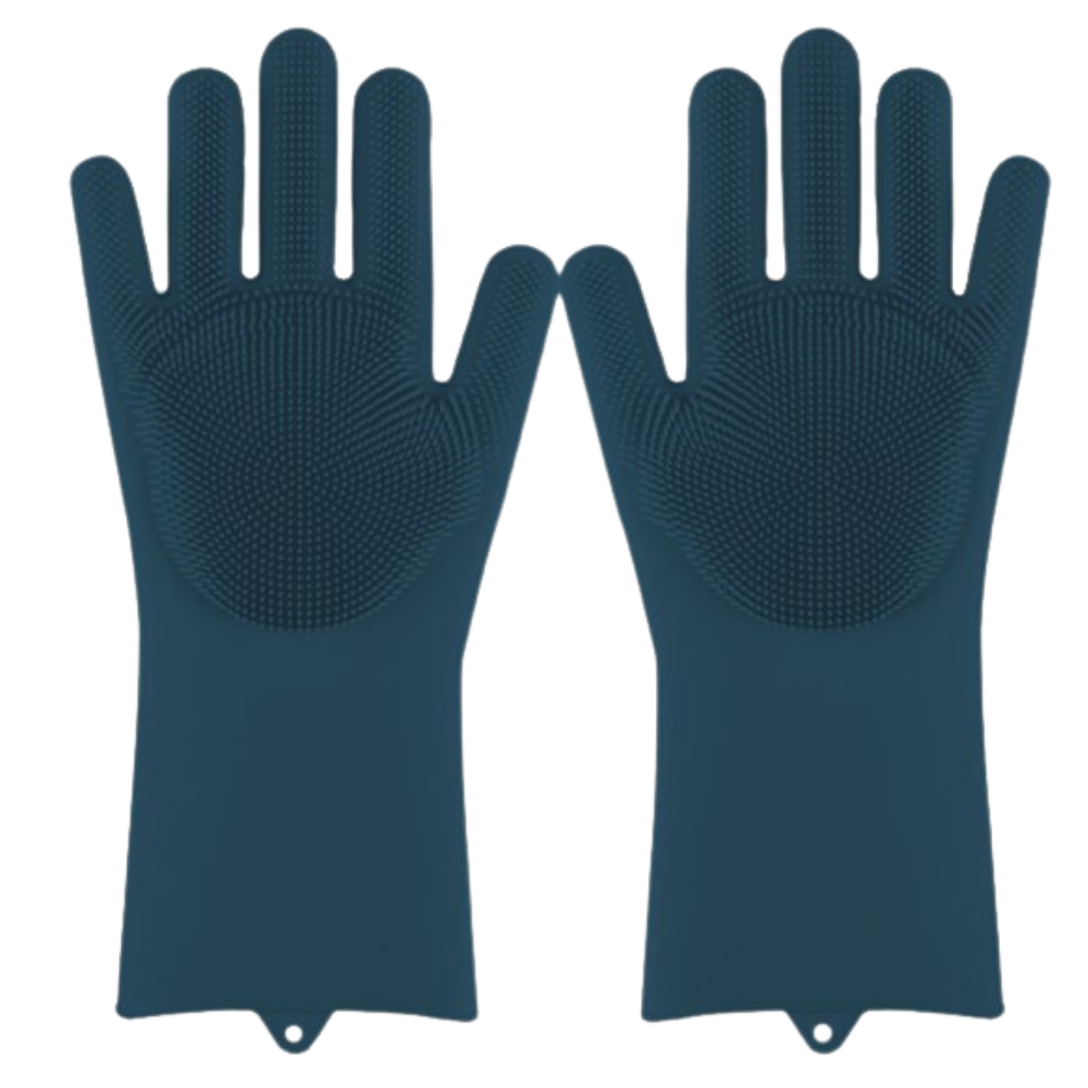 Gants de vaisselle en silicone à usages multiples