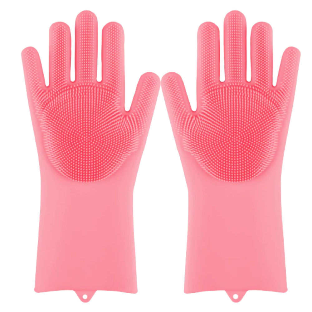 Gants de vaisselle en silicone à usages multiples