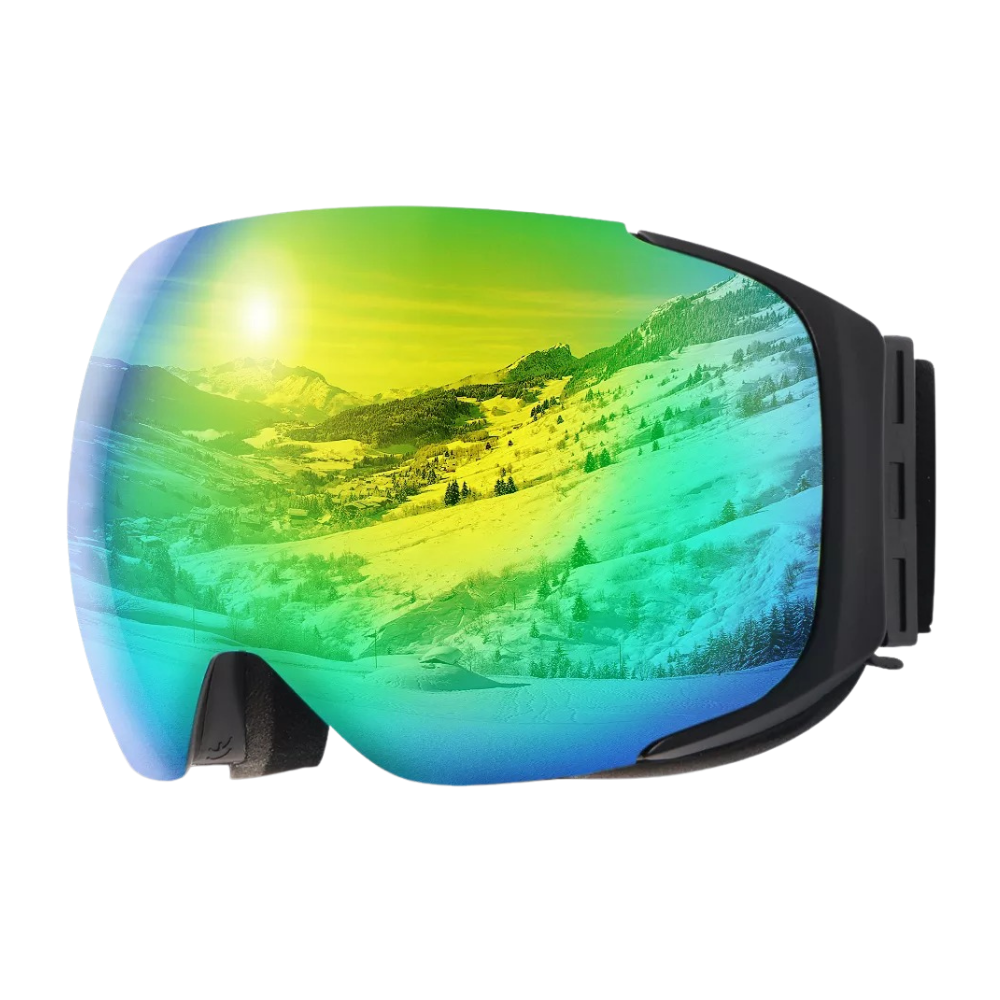 Lunettes de protection pour la neige avec un pack de verres