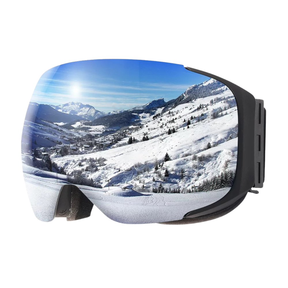 Lunettes de protection pour la neige avec un pack de verres