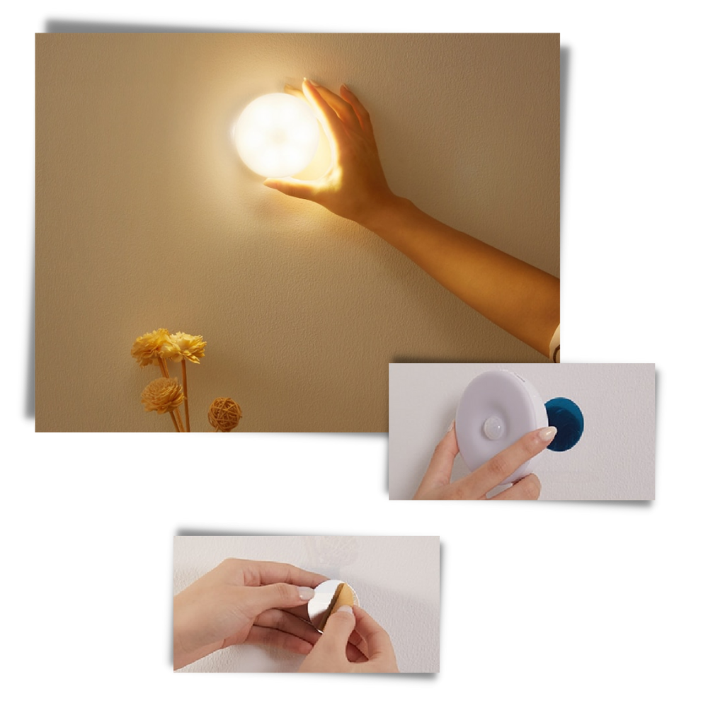 Lumière LED avec détecteur de mouvement